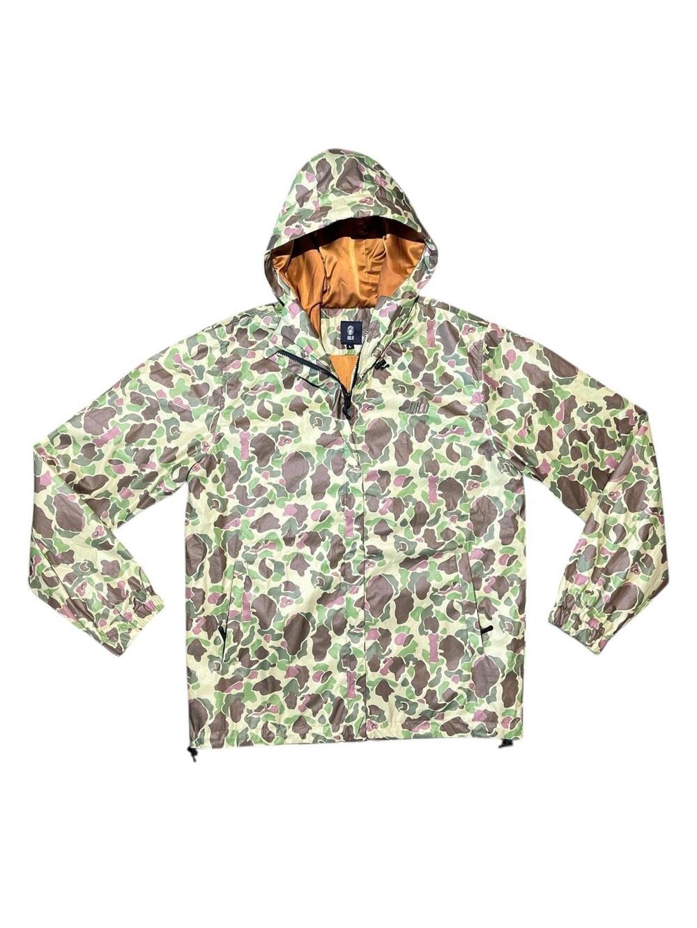 Qilo x Wrmfzy Breake Tactical Frogskin Frog Camo windbreaker